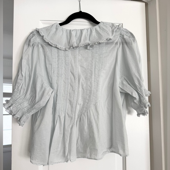 DOEN Henri Top in Alice Blue, Size S, Excellent Condition - Picture 12 of 16